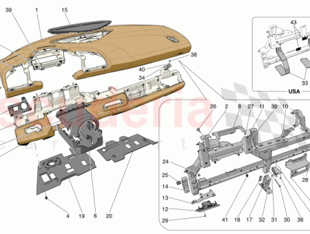 Photo of UNTERE ARMATURENBRETTVERKLEIDUNG…