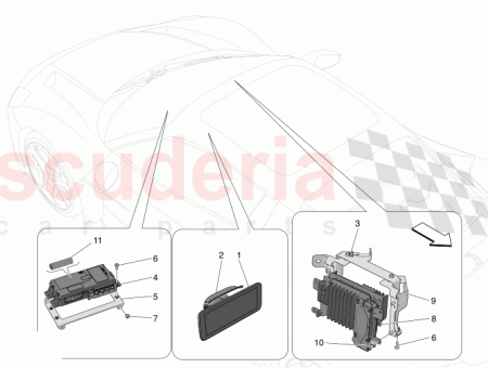 Photo of NAVIGATION DISPLAY MODULE…