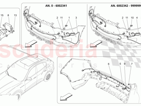 Photo of VERKABELUNG DER VORDEREN STOSSSTANGE…