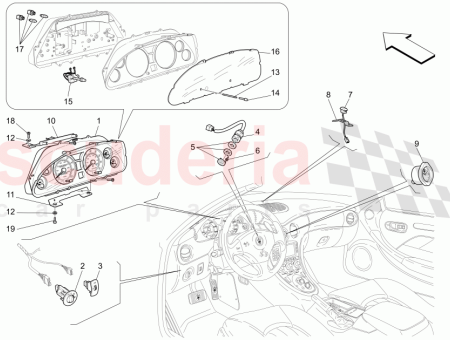 Photo of KOMPLETT KILOMETERZ HLER MEILEN INSTRUMENT…