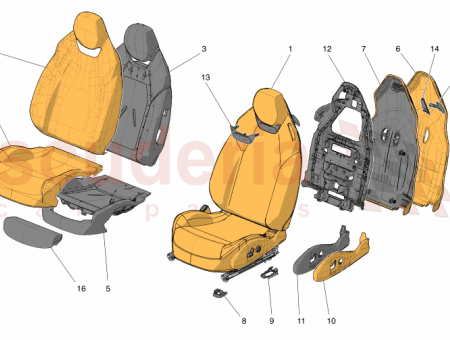 Photo of VORDERSEITE RECHTS SITZ MONTAGE…