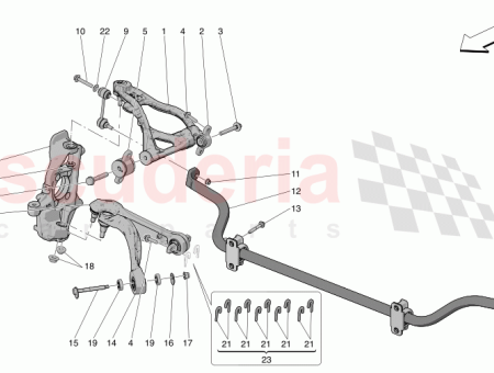 Photo of RECHTE SEITE VORDERRADNABENHALTER…