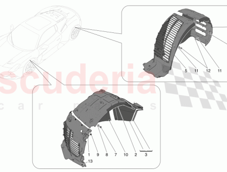 Photo of RH REAR WHEELHOUSE GUARD REAR SIDE…