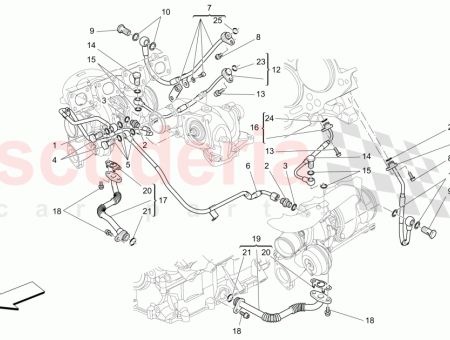 Photo of WASSERR CKLAUFLEITUNG VON DER RECHTEN TURBINENSEITE…