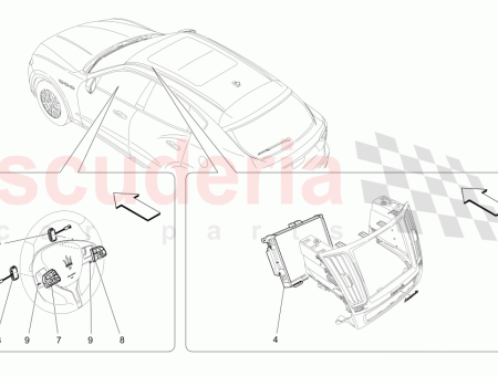 Photo of MASERATI TOUCH CONTROL MIT DISPLAY MASERATI TOUCH CONTROL…