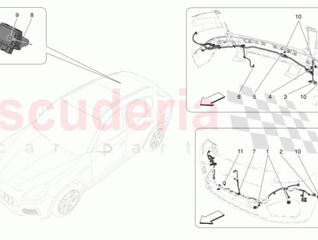 Photo of VERKABELUNG DES PARKSENSORS DER VORDEREN STOSSSTANGE…