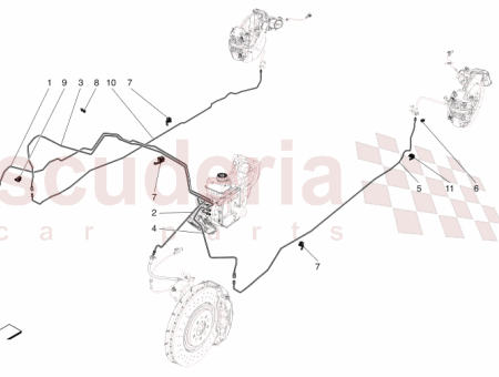 Photo of BREMSLEITUNG HINTEN RECHTS…