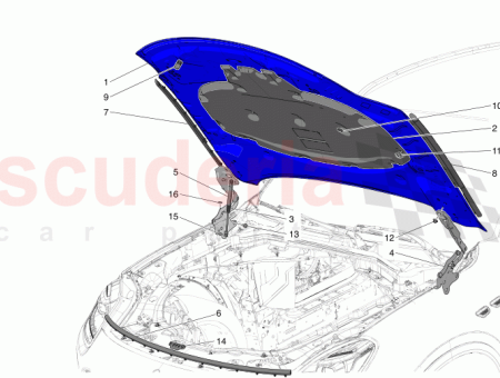 Photo of FRONT BONNET INSULATION…