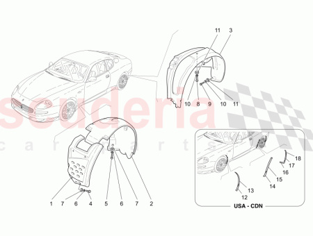 Photo of LINKE SEITE UNTEN RADKASTENSCHUTZ HINTEN…