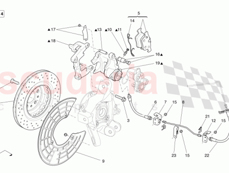 Photo of BREMSSATTEL HINTEN RECHTS…