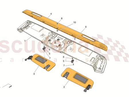 Photo of RH SUN SCREEN ASSEMBLY…