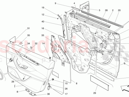 Photo of RECHTE SEITE VORNE USSERE GLASABSTREIFDICHTUNG…