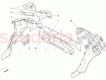 Photo of LINKE SEITE KAROSSERIE SEITENRAHMENMONTAGE…