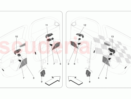 Photo of VERKLEIDUNG DER ELEKTRISCHEN FENSTERHEBER IN DER VORDERT R…