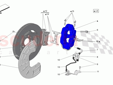 Photo of BREMSSATTEL HINTEN LINKS…