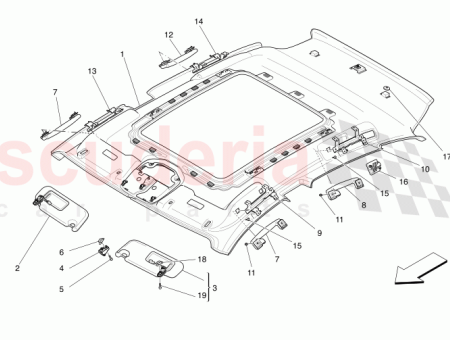 Photo of RH SUN SCREEN ASSEMBLY…