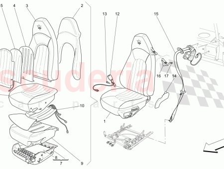 Photo of VORDERSEITE LINKS SITZGRUPPE CUOIO LEDER 364014604…