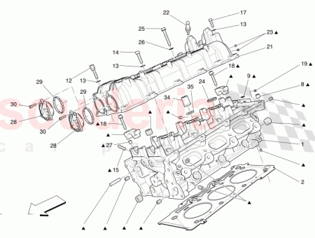 Photo of RECHTE SEITE ZYLINDERKOPFDECKEL…