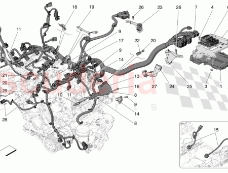 Photo of KABELBAUM MOTOREINSPRITZUNG…