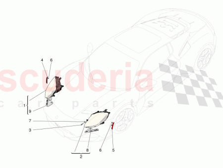 Photo of LH HEADLIGHT BRACKET WITH FASTENERS…