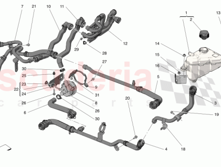 Photo of RADIATOR COOLANT HOSE INLET…