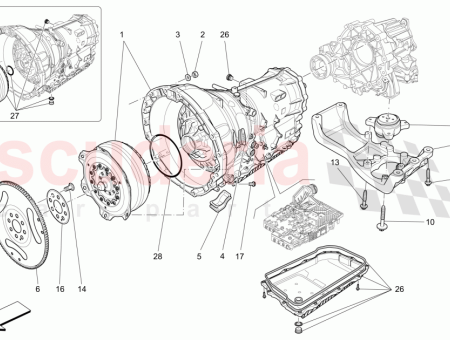 Photo of GETRIEBELAGERUNG QUERTR GER…