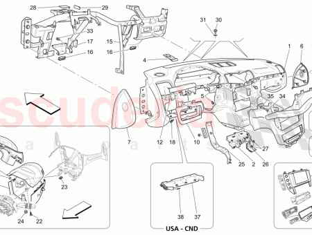 Photo of LINKE SEITE ARMATURENBRETT LEISTE…