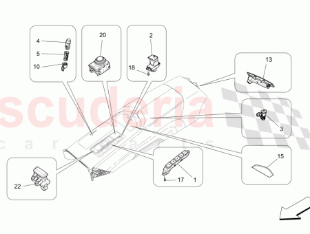 Photo of KONSOLENVERKLEIDUNG HINTEN SITZBANK HINTEN DREIFACH BEHEIZT ELEKTRISCHES SONNENROLLO…