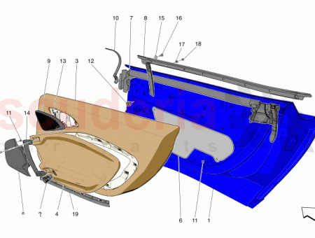 Photo of LAUTSPRECHERGITTER RECHTS…