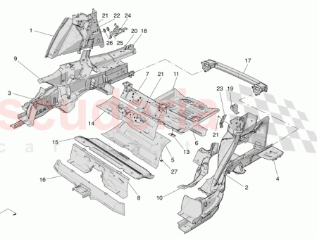 Photo of FRONT LONGITUDINAL MEMBER CONNECTING CROSS MEMBER…