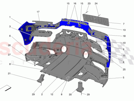 Photo of UNTERE VERKLEIDUNG DES HINTEREN STOSSF NGERS…