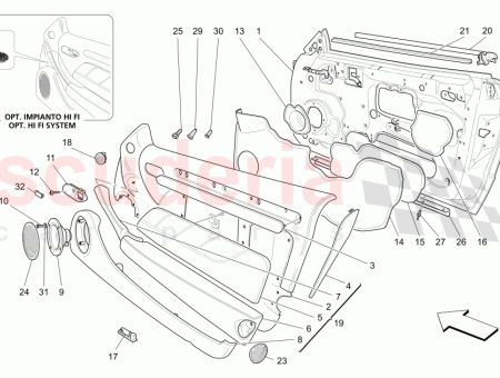 Photo of T RVERKLEIDUNG LINKE SEITE GEPOLSTERT ROSSO ROT 094079514…