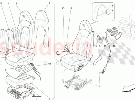 Photo of VORDERSEITE RECHTS SITZGRUPPE CUOIO SELLA SELLA FELL 364015382…