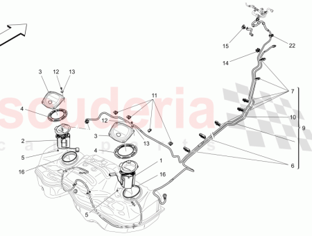 Photo of LINKE SEITE KRAFTSTOFFPUMPE…
