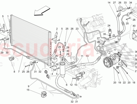 Photo of ROHRLEITUNG VOM KOMPRESSOR ZUR ABSCHIRMVERBINDUNG…