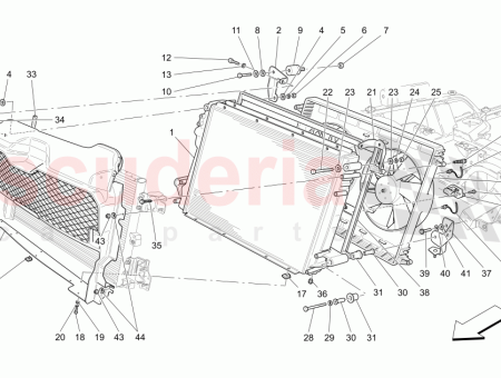 Photo of RECHTE HALTERUNG F R DIE OBERE BEFESTIGUNG DES…