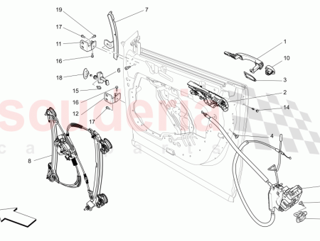Photo of FENSTERF HRUNGSSCHIENE VORNE RECHTS…