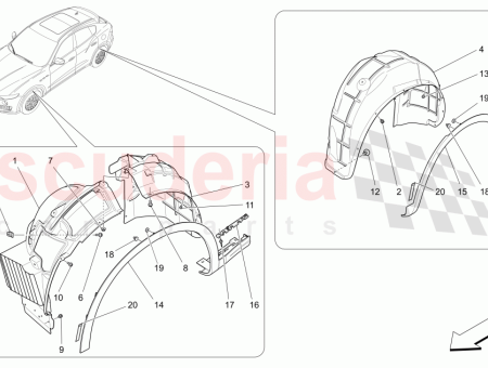 Photo of LH Rear Wheel Arch Sport Look Bumper…