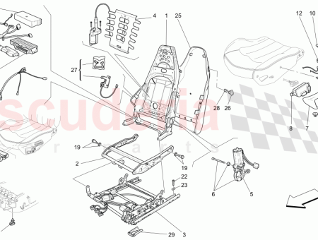 Photo of SITZR CKENLEHNE NERO SCHWARZ 364014594 SILVER NICKEL NICKELGRAU…