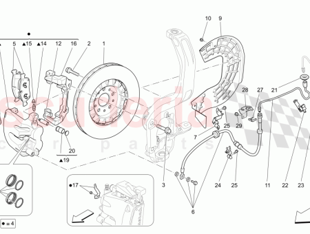 Photo of VORDERRAD BREMSBELAGSATZ…