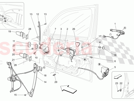 Photo of FRONT RH INTERNAL DOOR HANDLE…