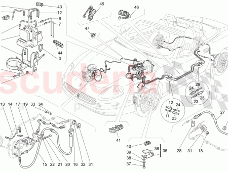 Photo of VORDERRADBREMSLEITUNG VON DER PUMPE ZUR EINHEIT…