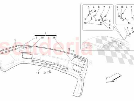 Photo of STOSSF NGER RECHTS HINTEN STOSSD MPFENDES MATERIAL…