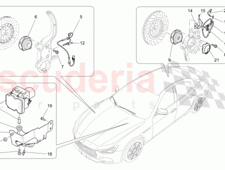 Photo of ABS ASR HYDRAULIKEINHEIT DOPPELTE GUSSBREMSANLAGE VORNE 360 MM…