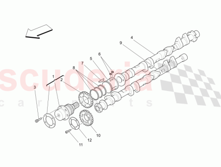 Photo of AUSLASSNOCKENWELLE RECHTS…