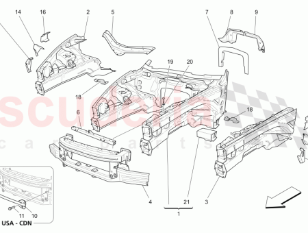 Photo of LINKE SEITE KOMPLETT FRONTSTREBE…