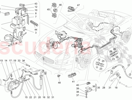 Photo of VORDERRADBREMSLEITUNG VON DER PUMPE ZUR EINHEIT…