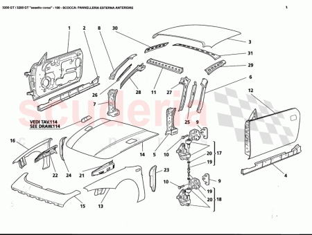 Photo of LINKE SEITENT R MIT SCHARNIEREN…