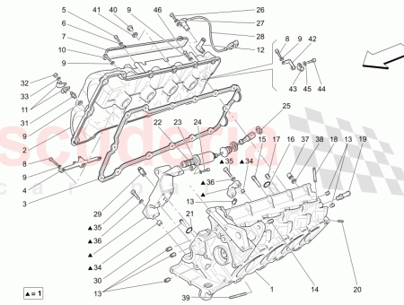 Photo of ZYLINDERABDECKUNG F R DEN RECHTEN KOPF…