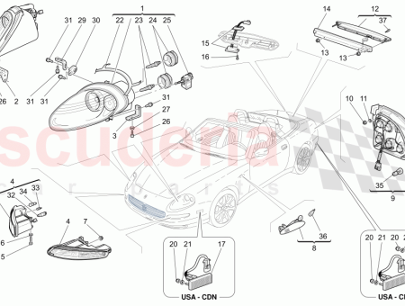 Photo of LINKER SEITENSCHEINWERFER VERDE GOODWOOD COD PPG 226325 O…